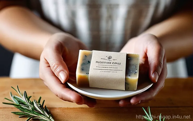 천연비누를 고를 때 중요한 점 - **Understanding Your Skin Type:**
    A thoughtful young woman, aged late 20s to early 30s, stands i...