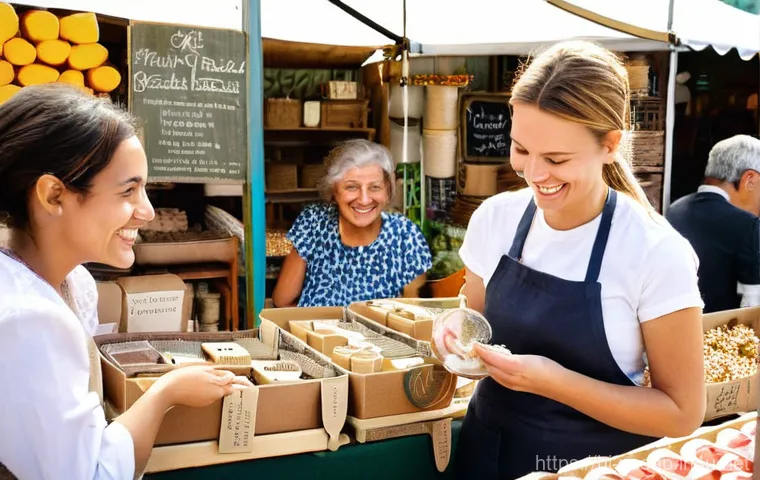천연비누 판매방법 - **Prompt: "A close-up, high-resolution studio shot of an assortment of exquisitely crafted natural h...