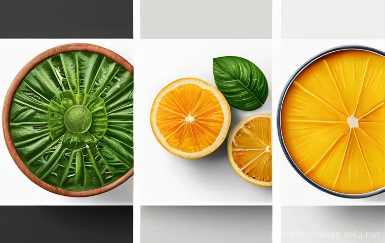 천연비누 보관법 - Here are three detailed image prompts in English, designed to meet your requirements: