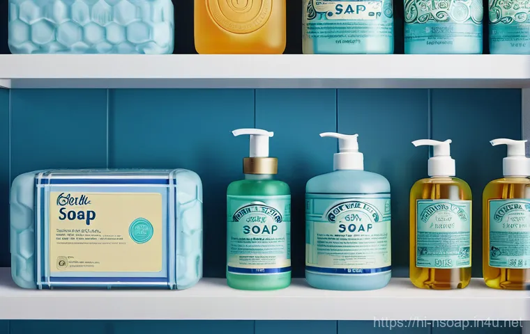 천연비누 보관법 - Here are three detailed image prompts in English, designed to meet your requirements: