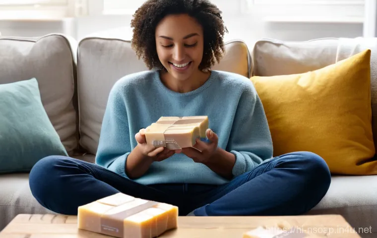 천연비누 파는 곳 - **Vibrant Local Artisan Market Scene:**
    A bustling outdoor artisan market under a clear, sunny s...