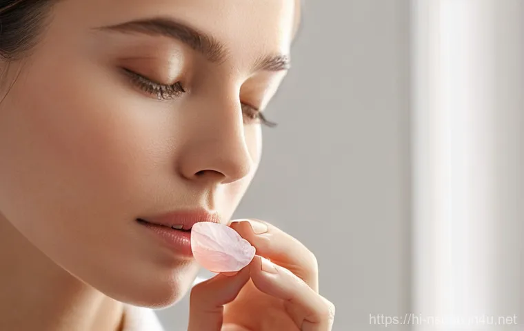 천연비누 효능 후기 - **Prompt 1: The Embrace of Natural Nourishment**
    **Description:** A serene close-up shot of a wo...